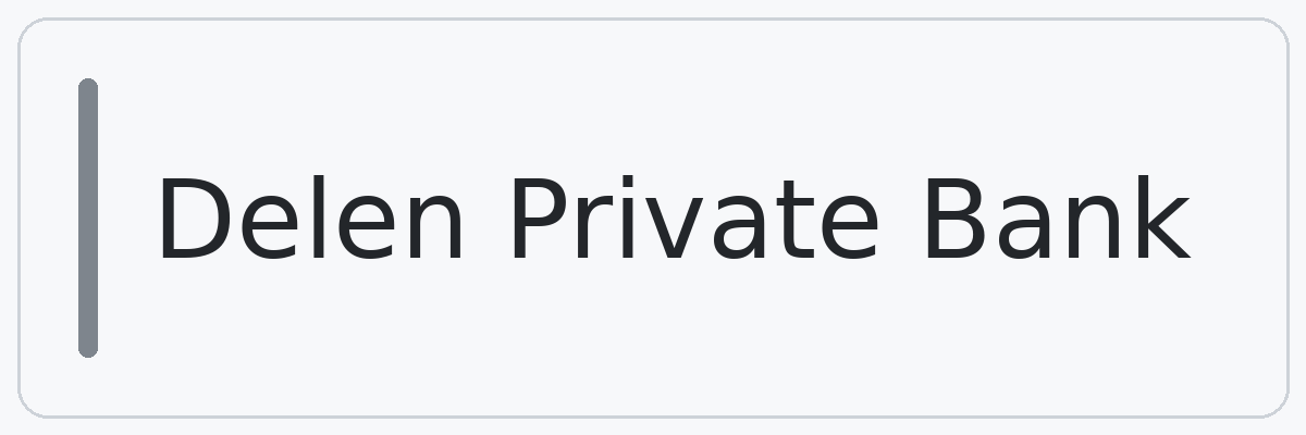 Delen Private Bank logo