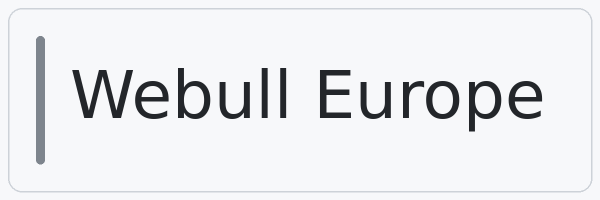 Webull Europe logo
