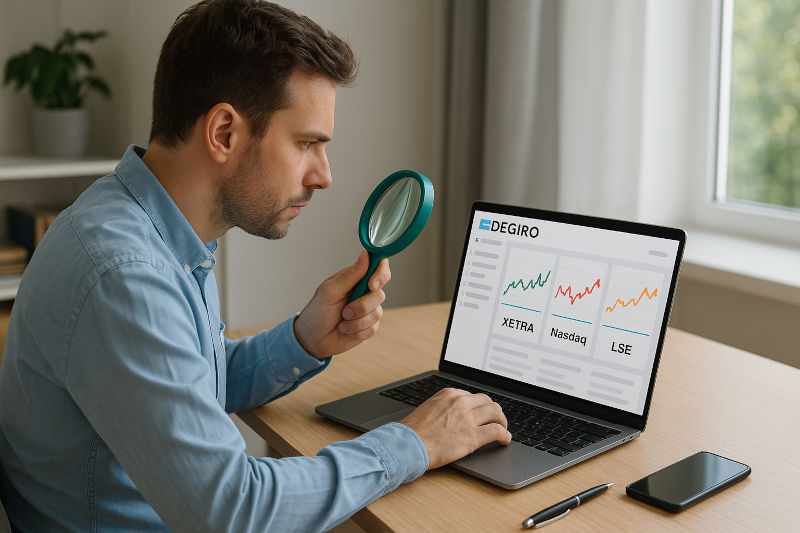 Welke beurs kiest u bij DEGIRO voor uw beleggingen?