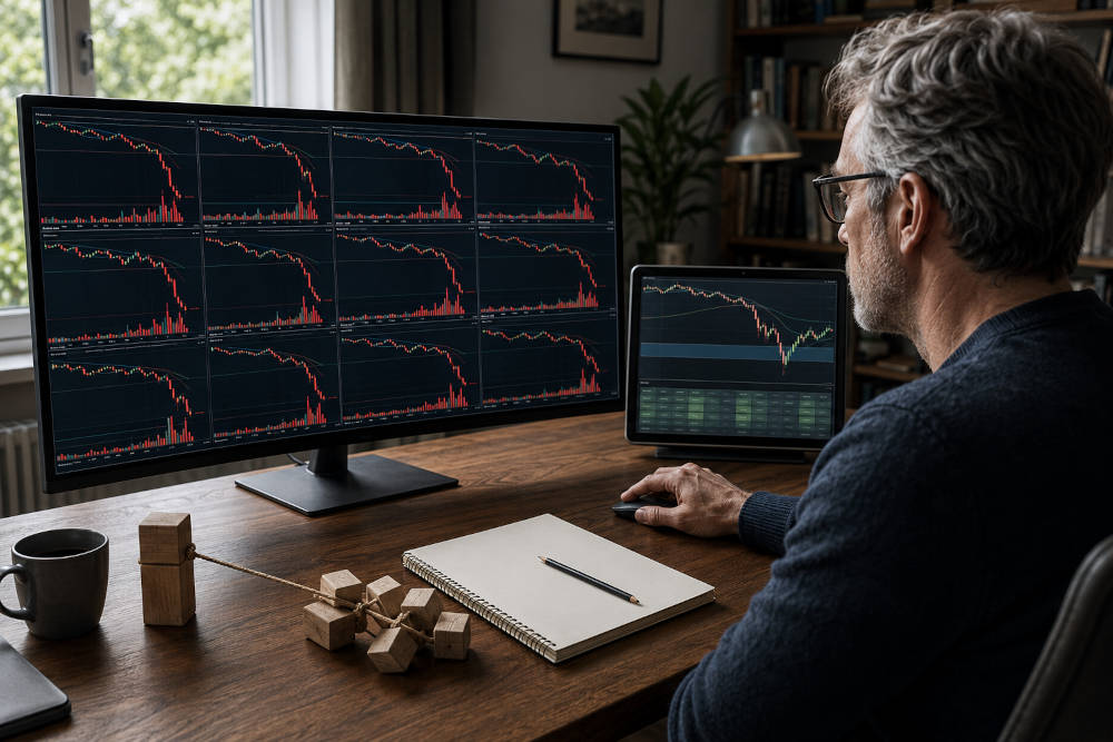 Deleveraging als beleggingssignaal: wanneer gedwongen verkoop een koopkans creëert